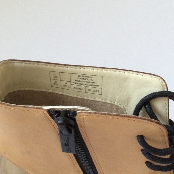 Dr. Martens Open heel Lace Up Boots - Picture 5 of 8